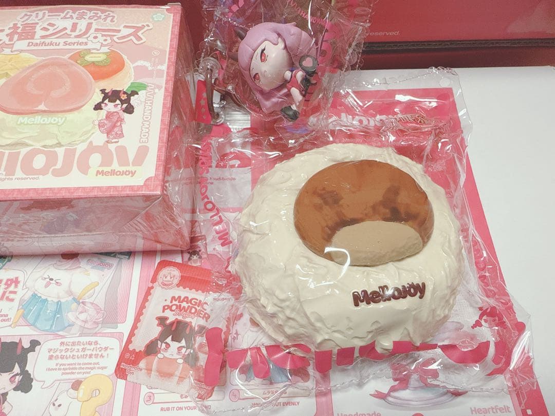 Mellojoy スクイーズ 大福 栗 マロン　シークレット レア