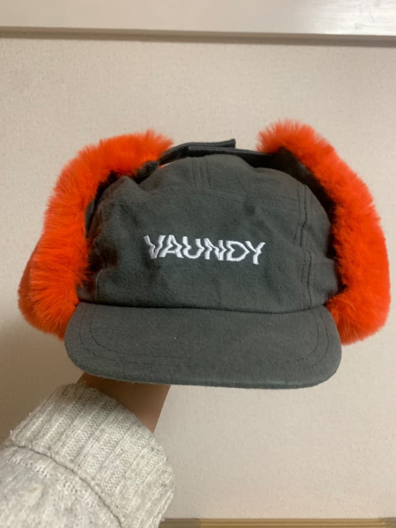 Vaundy Logo Flight Cap [Gray] ロゴフライトキャップ