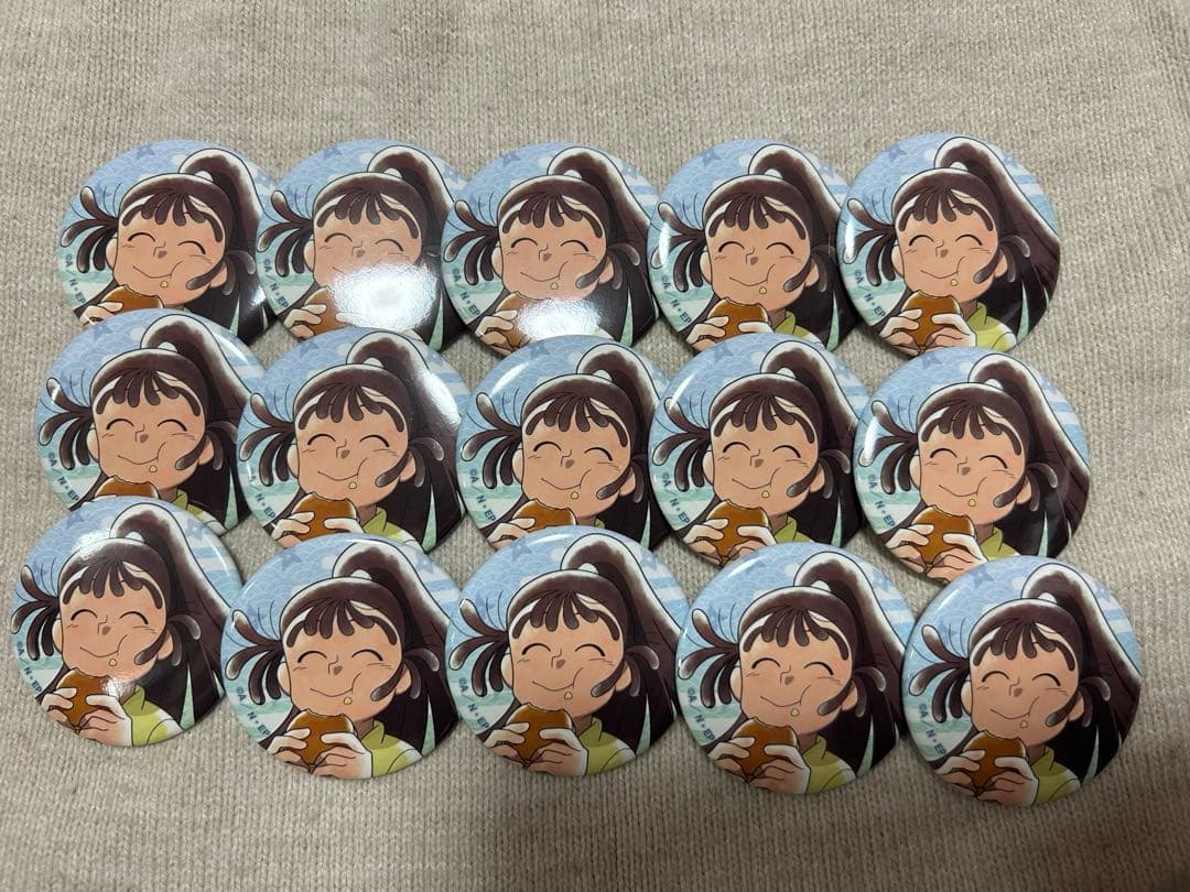 尾浜勘右衛門 缶バッジ 下町散策 花やしき