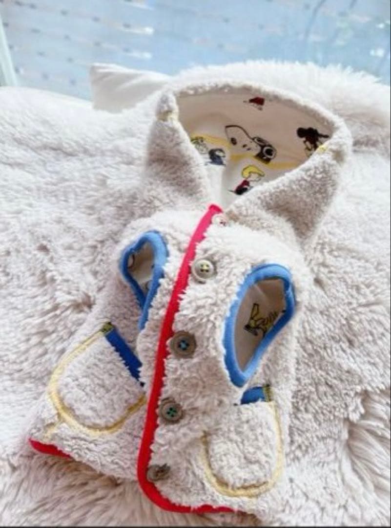 希少❣️残り1点❣️サロン限定 ❣️美品！アトリエシジ ボアパーカーベスト2ハーフ②