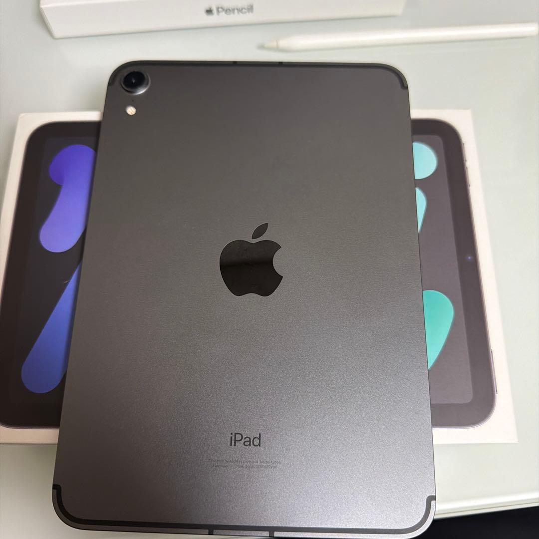 iPad本体 iPad mini6 Cellular + Apple Pencil