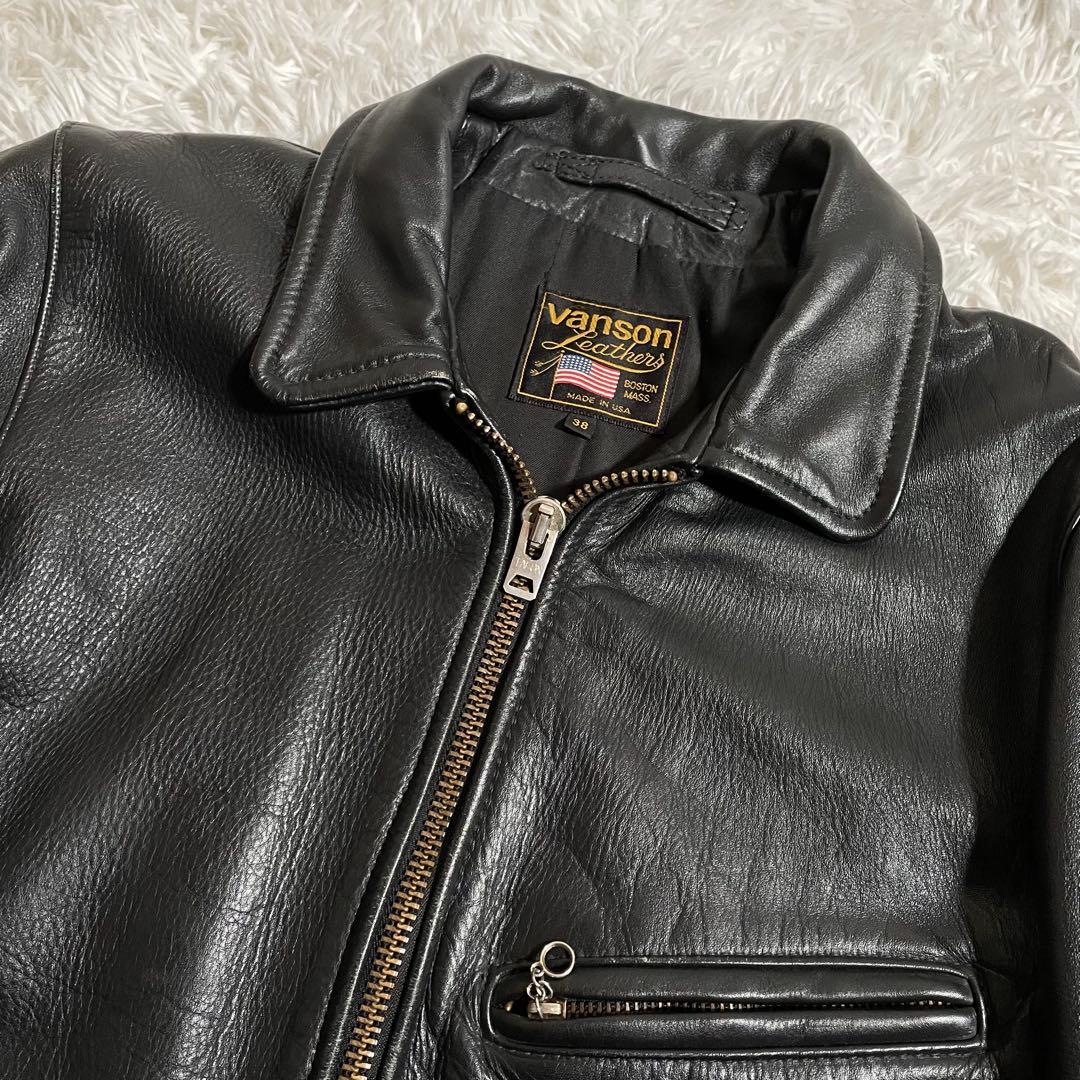 90s オールドバンソン ライダースジャケット エンフィールド