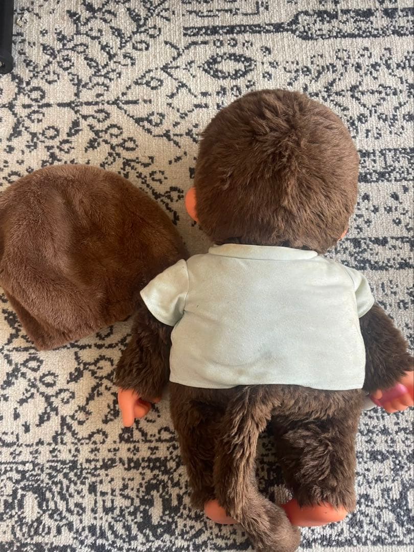 モンチッチ ぬいぐるみ 帽子付き 約40cm