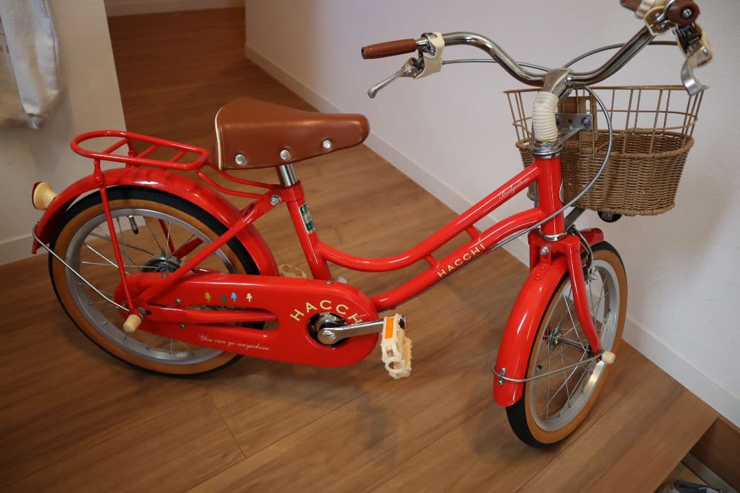 HACCHI 子供用自転車 赤