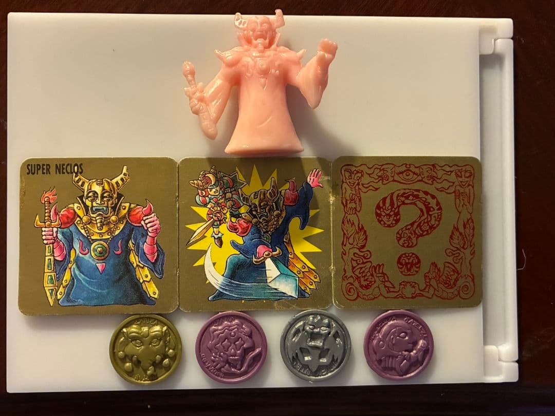 ネクロスの要塞　第8弾　カード未切り　魔法チップ4種類付