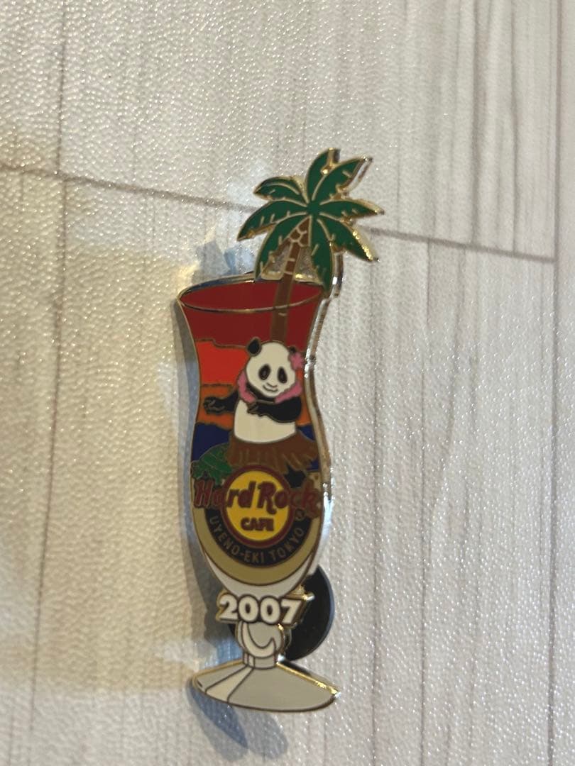希少　HARD ROCK CAFE パンダ 5個　ピンバッチ　東京　上野パンダ