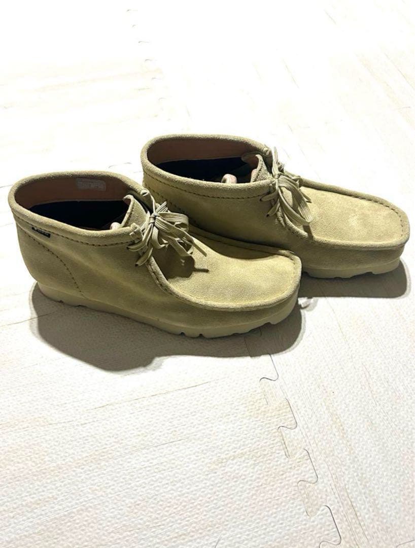 【BEAMS別注】クラークス ワラビー・GTX/サンド /28.0~28.5cm