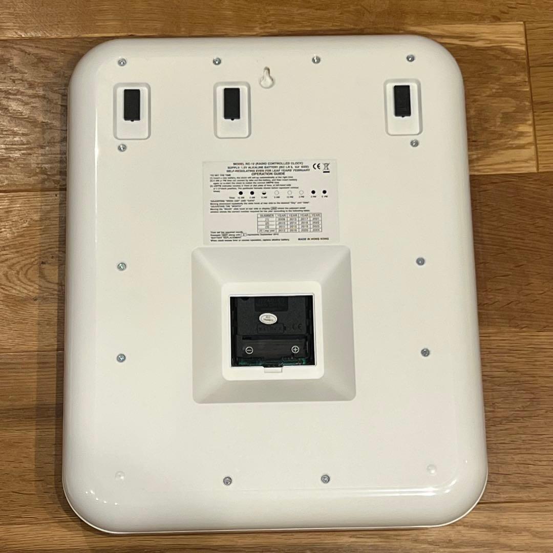 m*s様 twemco 壁掛け時計 電波時計 トゥエンコ パタパタ時計 日めくり