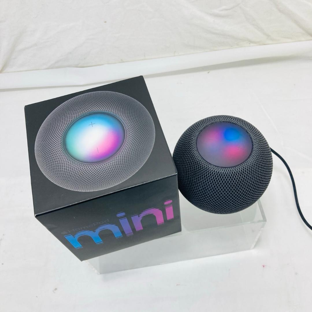 Apple Pod mini スペースグレー MY5G2J/A 通電確認