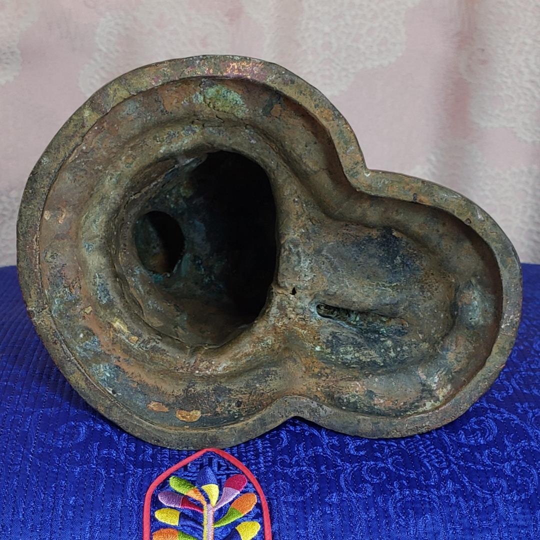 【博物館級】◆金銅半跏思惟像 全高:29cm 仏像◆検）天平仏 飛鳥仏 高麗