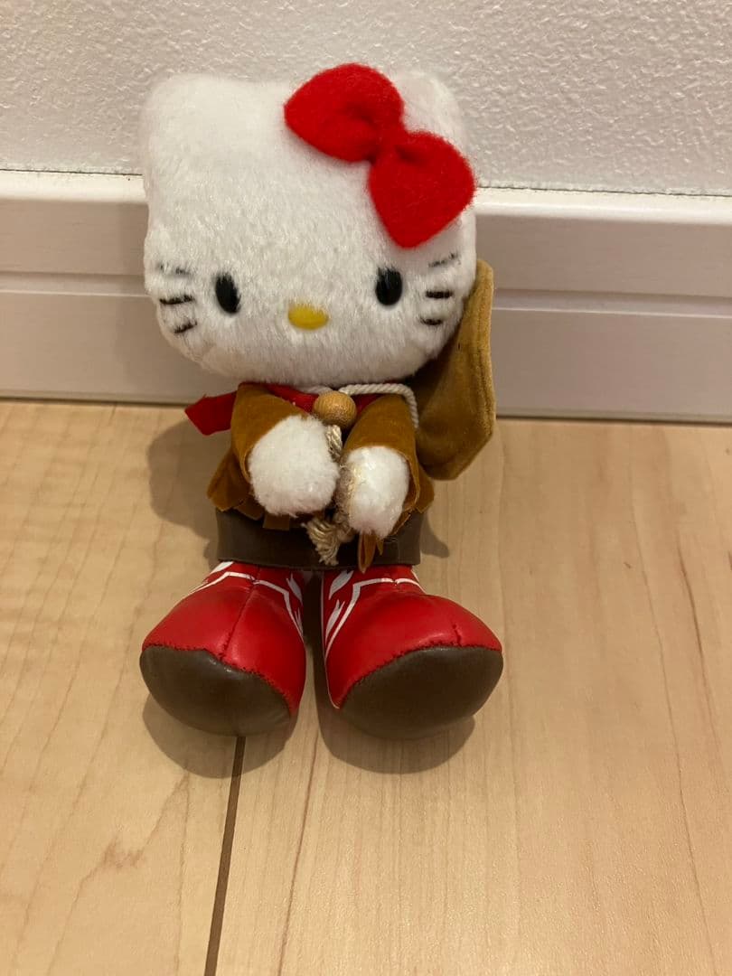 ハローキティ ／カウボーイ ぬいぐるみ