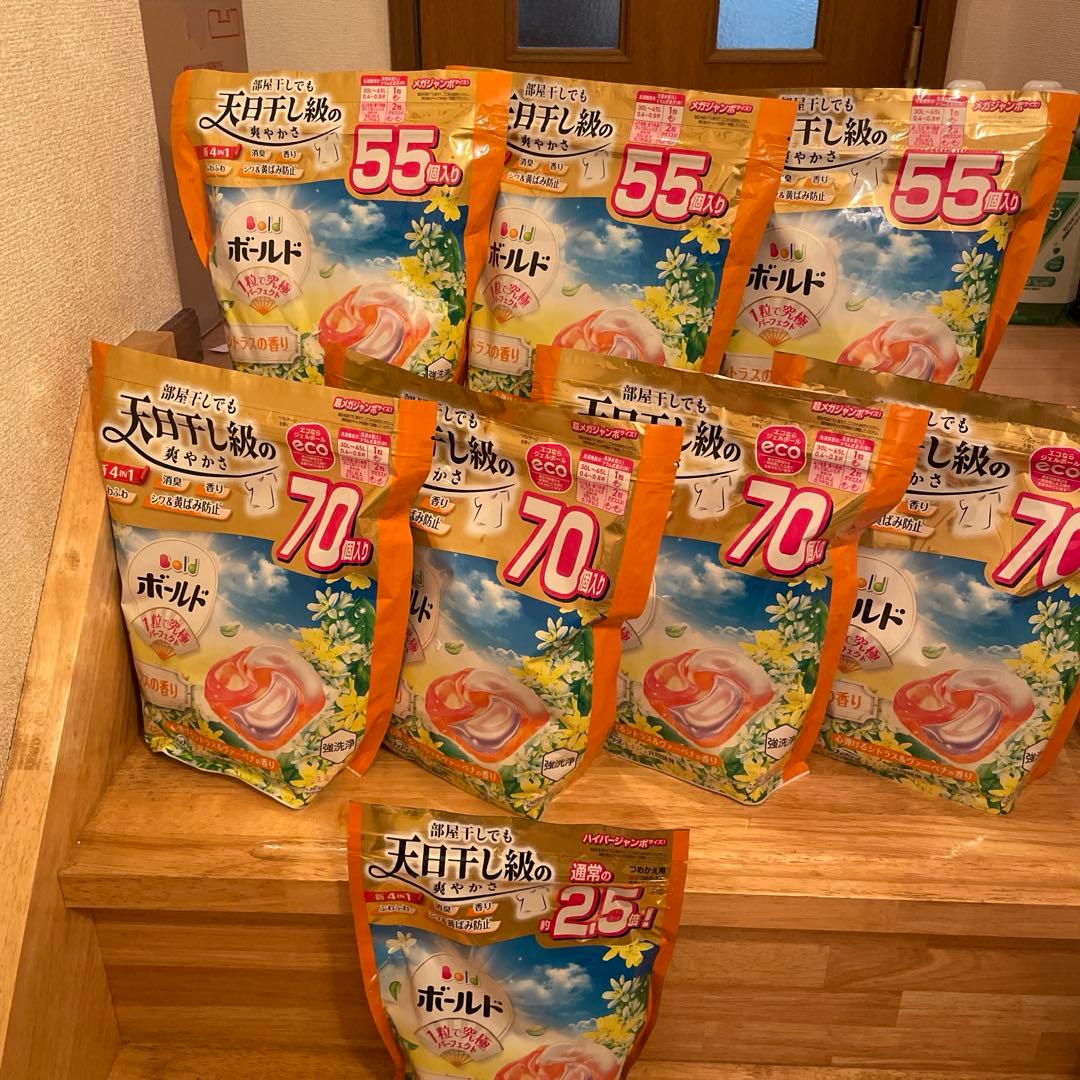 ボールド　ジェルボール　シトラス&ヴァーベナ　　詰め替え　合計472