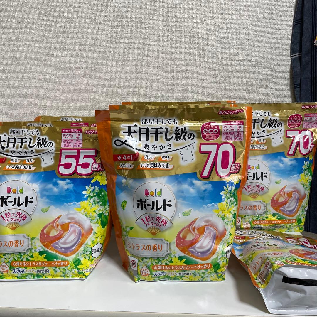 ボールド　ジェルボール　シトラス&ヴァーベナ　　詰め替え　合計472