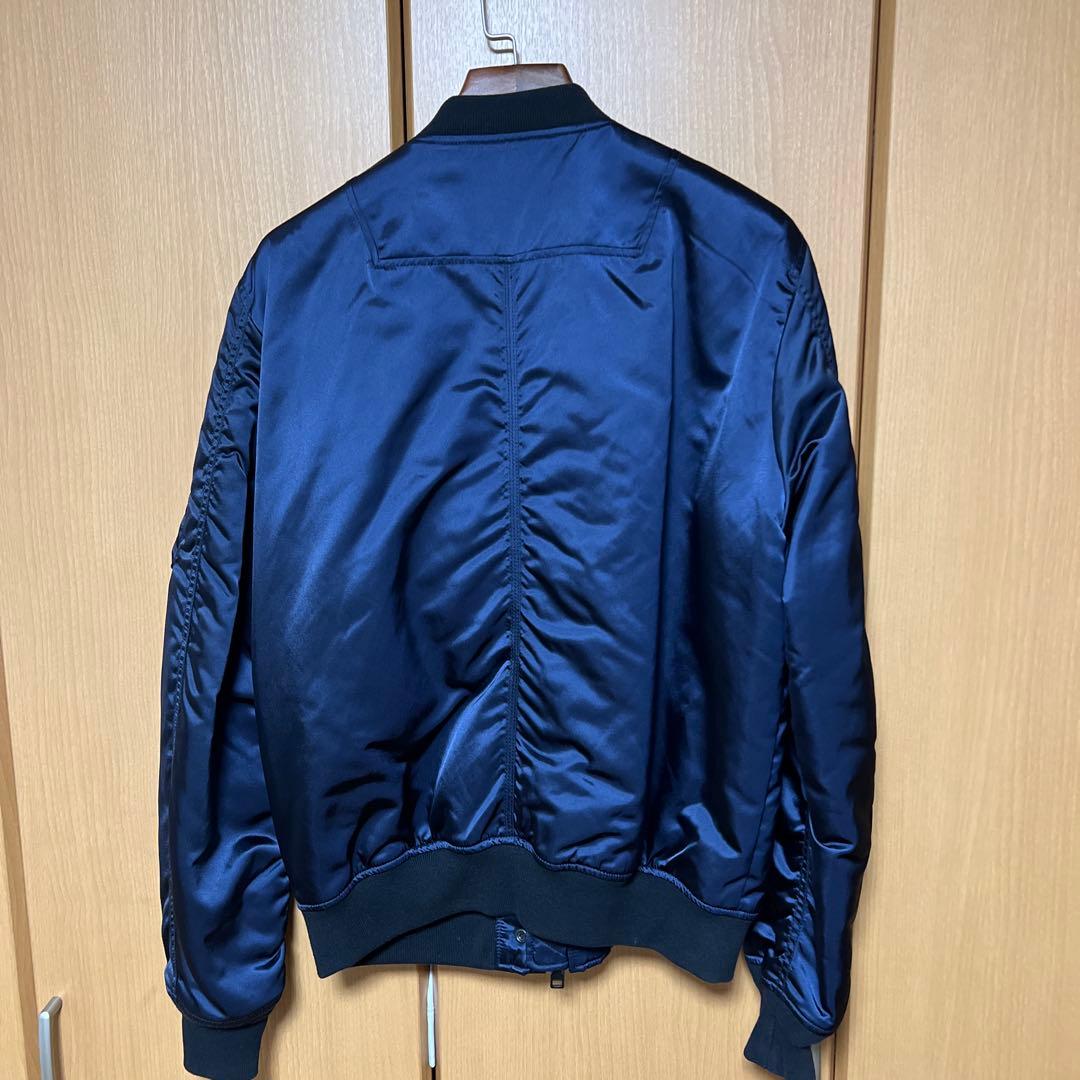 DIESEL ネイビー MA-1ジャンパー