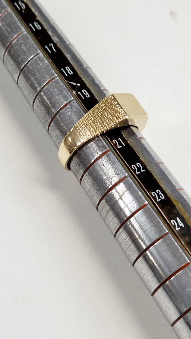 k18 印台 ヴィンテージリング 6.74g 20号