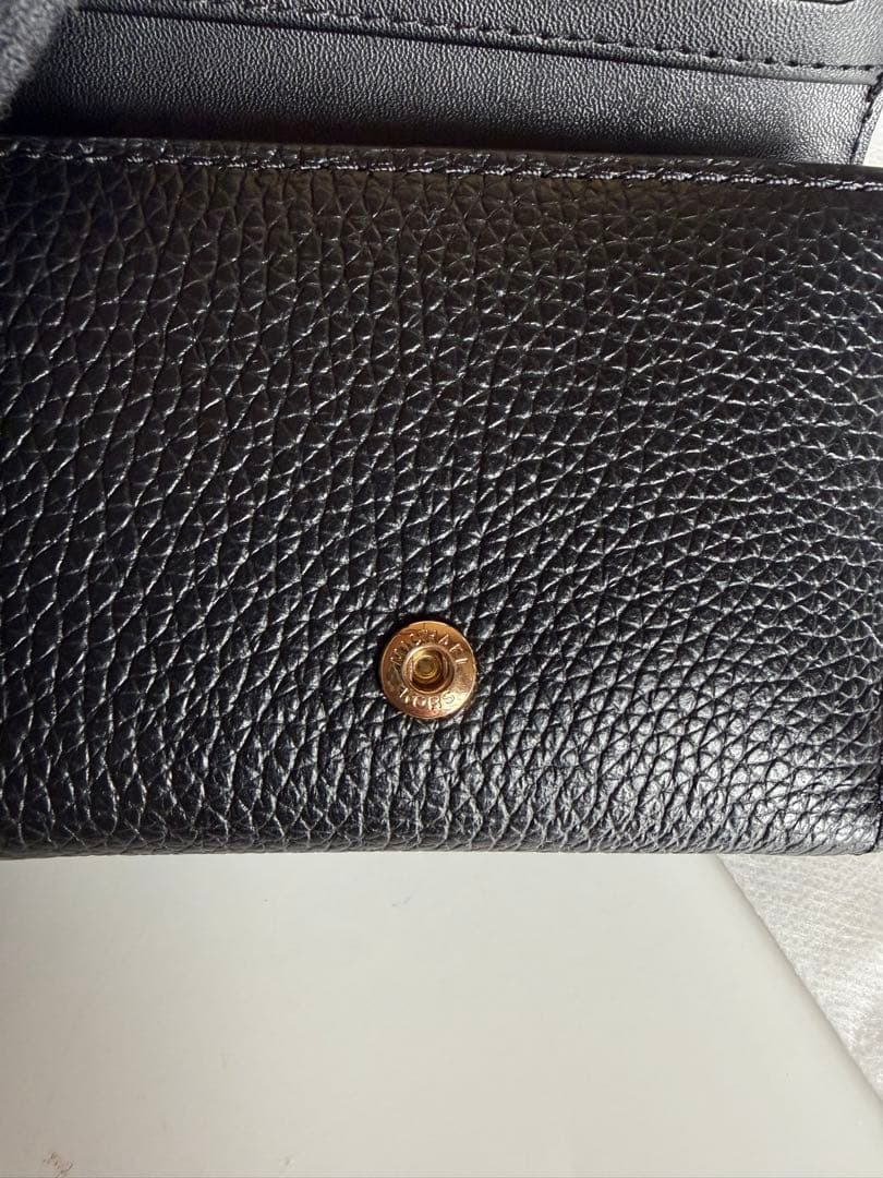 MICHAEL KORS 三つ折り財布 黒