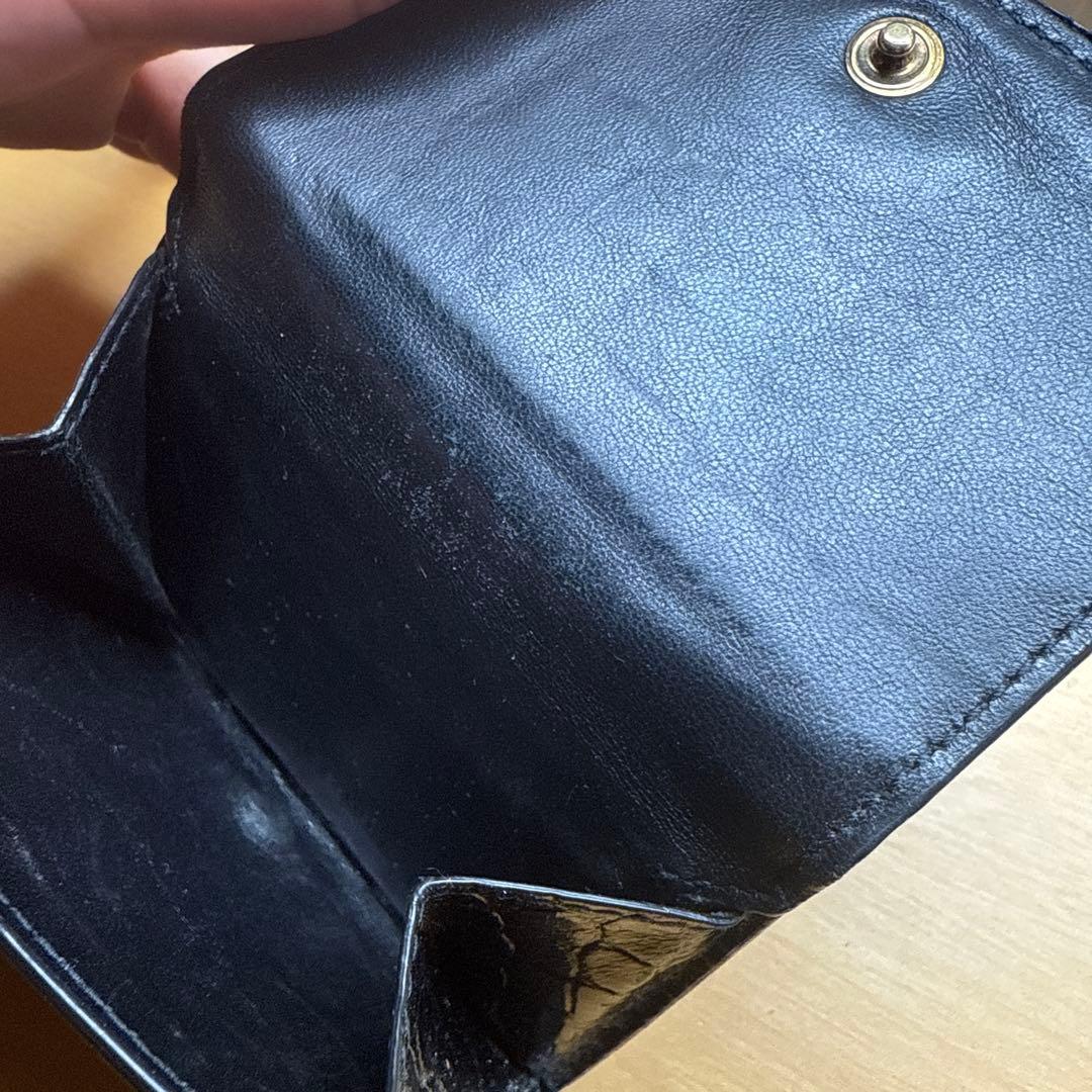 BALENCIAGA 三つ折財布 ロコ型押しミニ財布