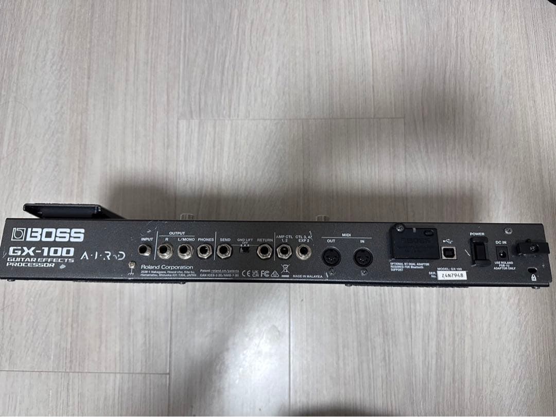 ギター BOSS GX-100 + BT-DUAL