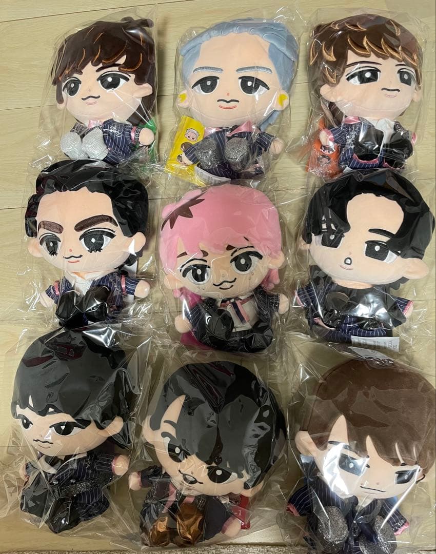 すのチル　ぶら下がらないシリーズ BIG 9体　まとめ売り　ぬいぐるみ