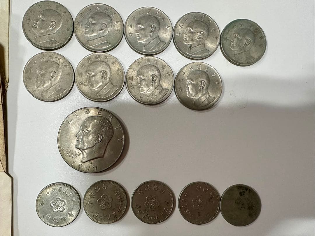 中華民国 旧紙幣 外国紙幣 外国硬貨　アンティーク　コレクション　