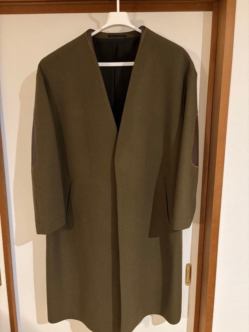 UNITED TOKYO Super180 メルトンノーカラーコート