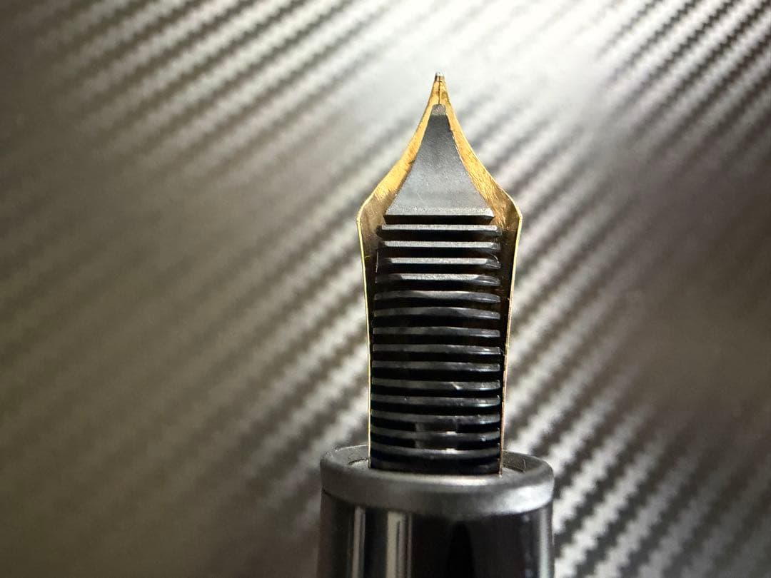 極美品 モンブラン マイスターシュテュック 146 中白 EF 極細字 万年筆