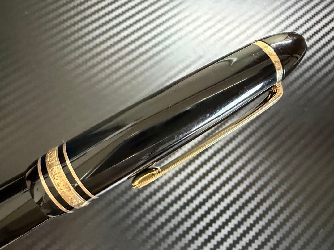 極美品 モンブラン マイスターシュテュック 146 中白 EF 極細字 万年筆