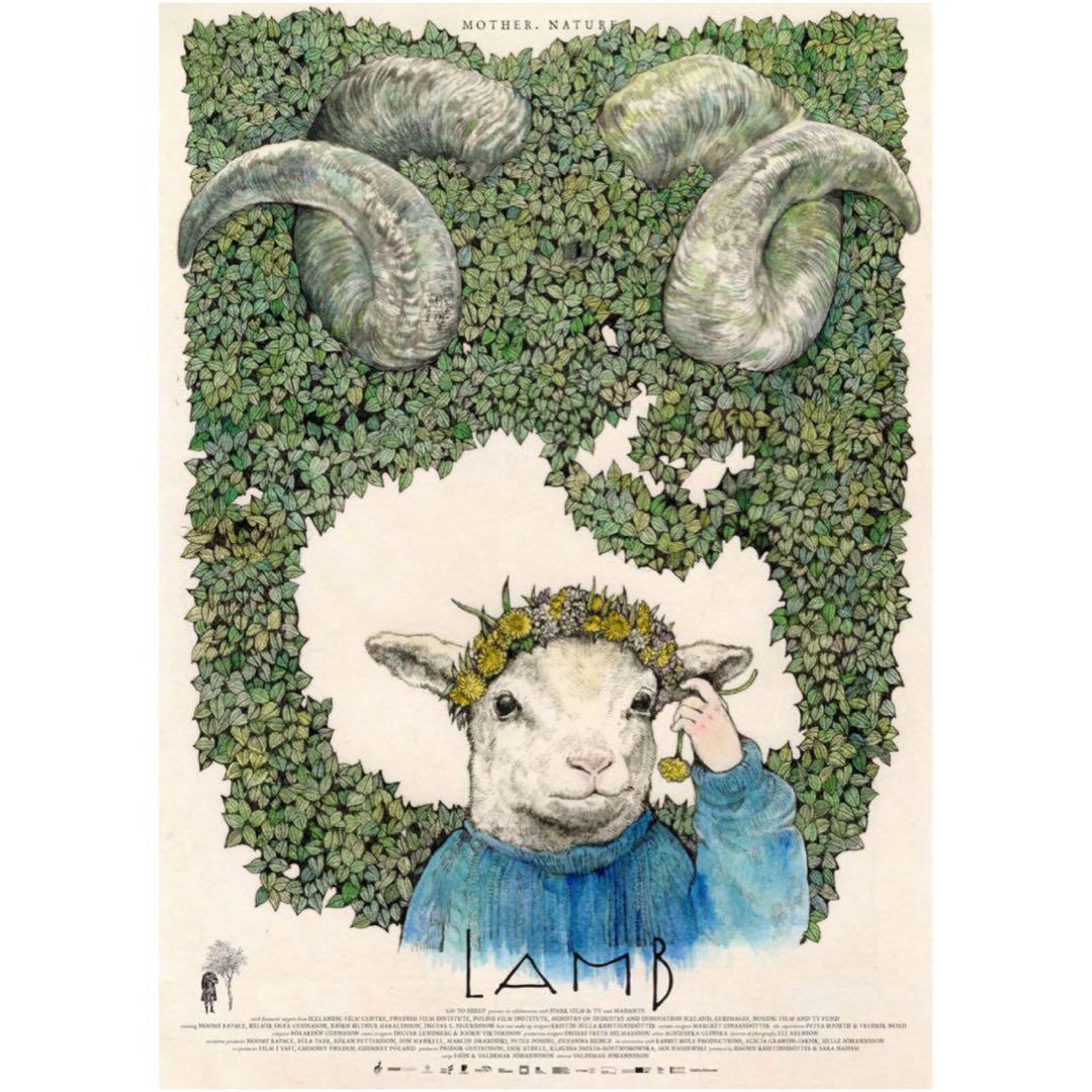 映画 洋画 LAMB ラム ヒグチユウコ ポスター オルタナティブポスター