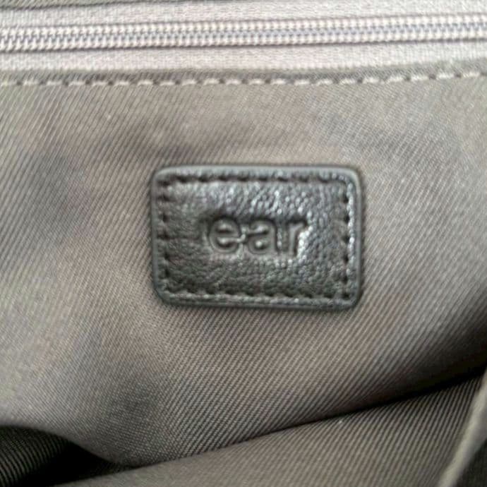 美品✨ear PAPILLONNER ロングハンドルボストンバッグ ブラック