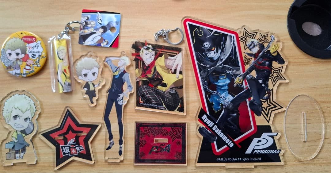 【画像2枚あり】ペルソナ5　坂本竜司　グッズセット