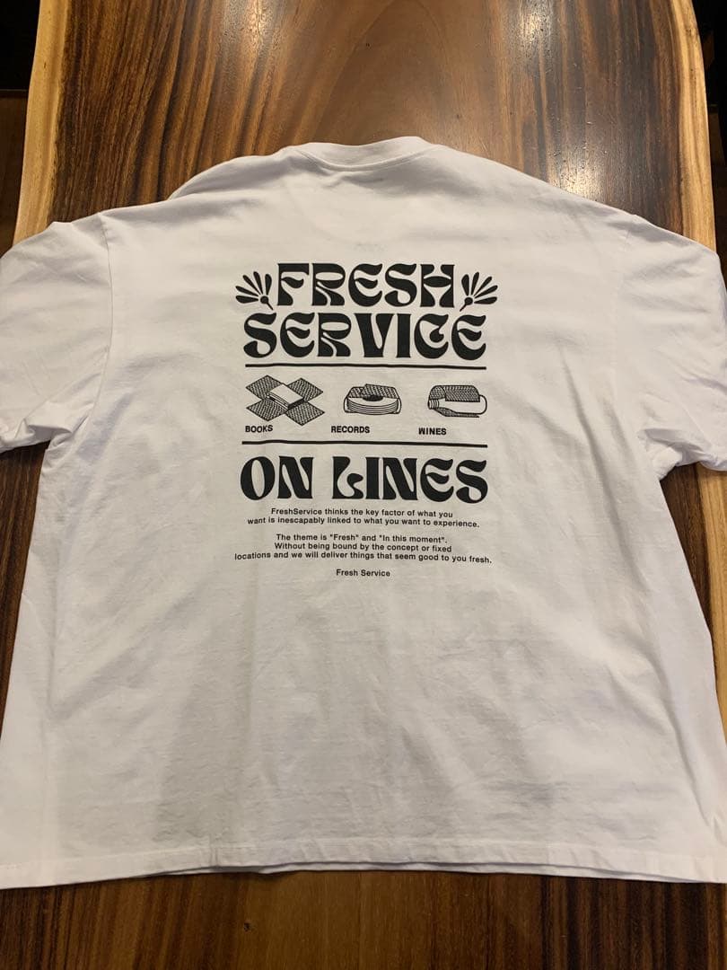 【4点まとめ】フレッシュサービス fresh service Tシャツ　Lサイズ