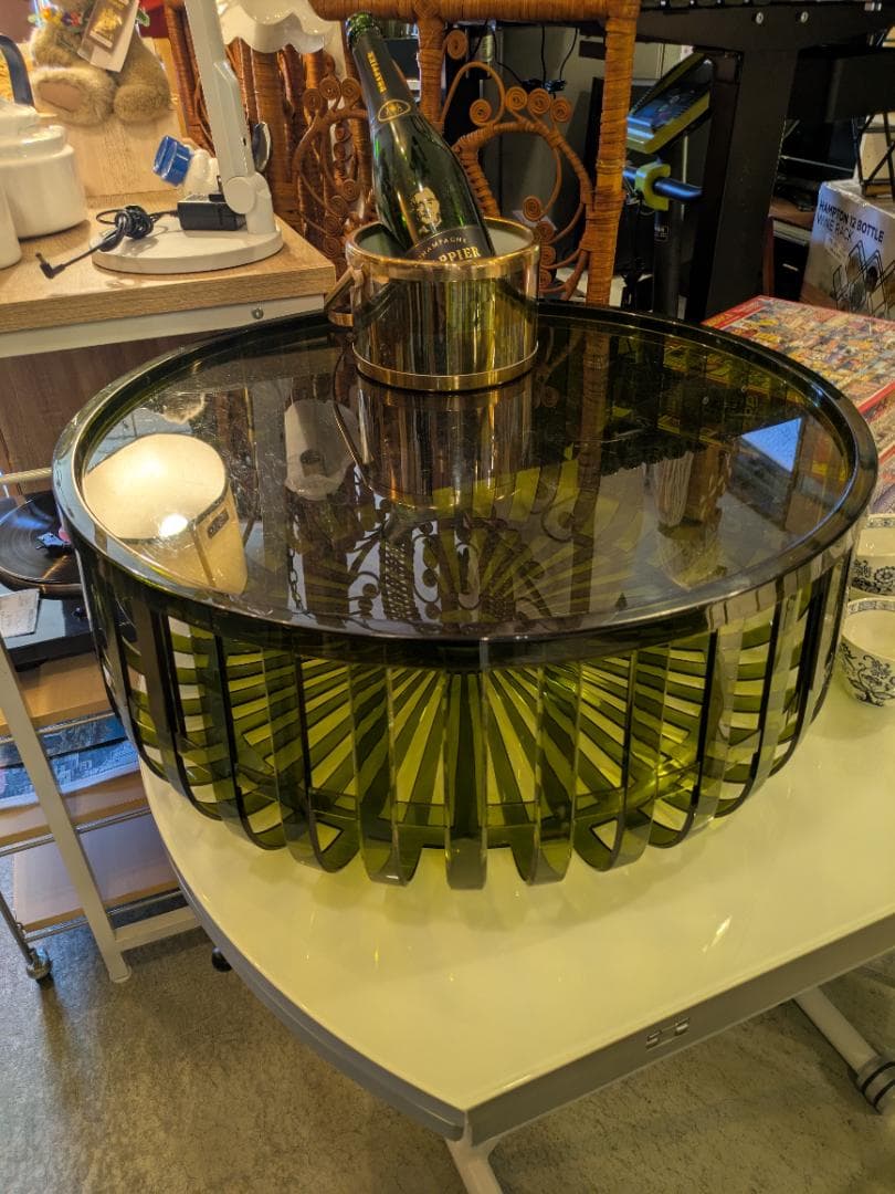 Kartell　カルテル　パニエ　テーブル ミッドセンチュリーデザイン アクリル