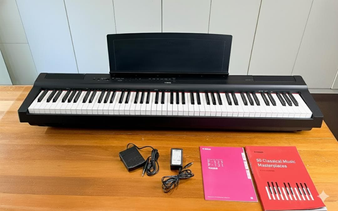 【美品】YAMAHA 電子ピアノ P-125 88鍵盤