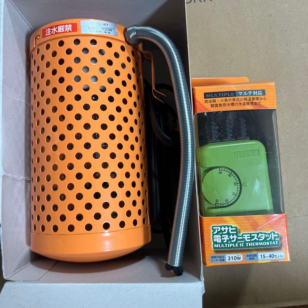 鳥用品（サーモスタット、ヒーター、 バードシーツ等）