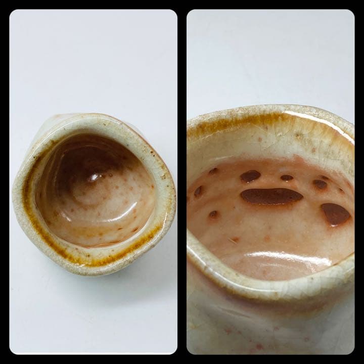 【JOHN DIX   ジョン　ディックス】酒杯　ぐい呑み　共箱　栞大上窯　丹波