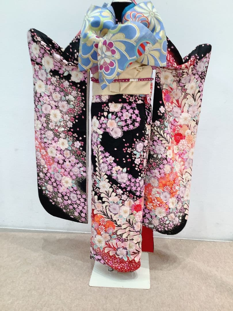 振袖フルセット　豪華な辻ケ花　辻ヶ花