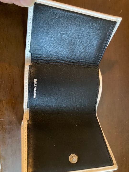 バレンシアガ　3つ折り財布　ミニウォレット