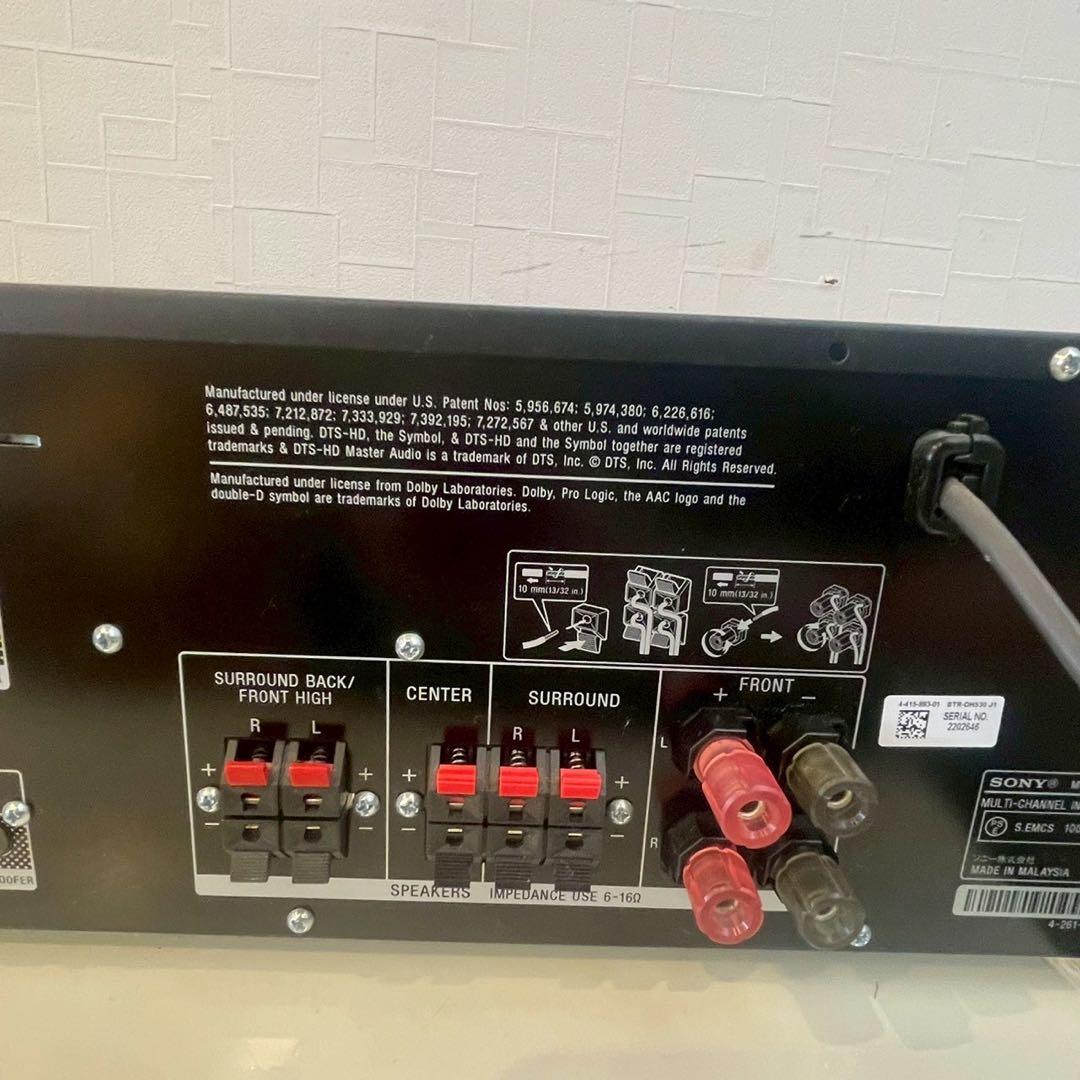 SONY STR-DH530 マルチチャンネルインテグレーテッドアンプ