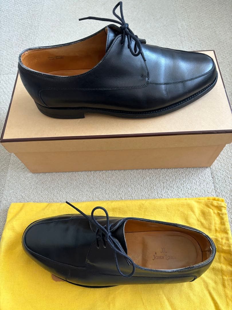 【シバスカ】【JOHN LOBB】ジョンロブ Uチップ 黒