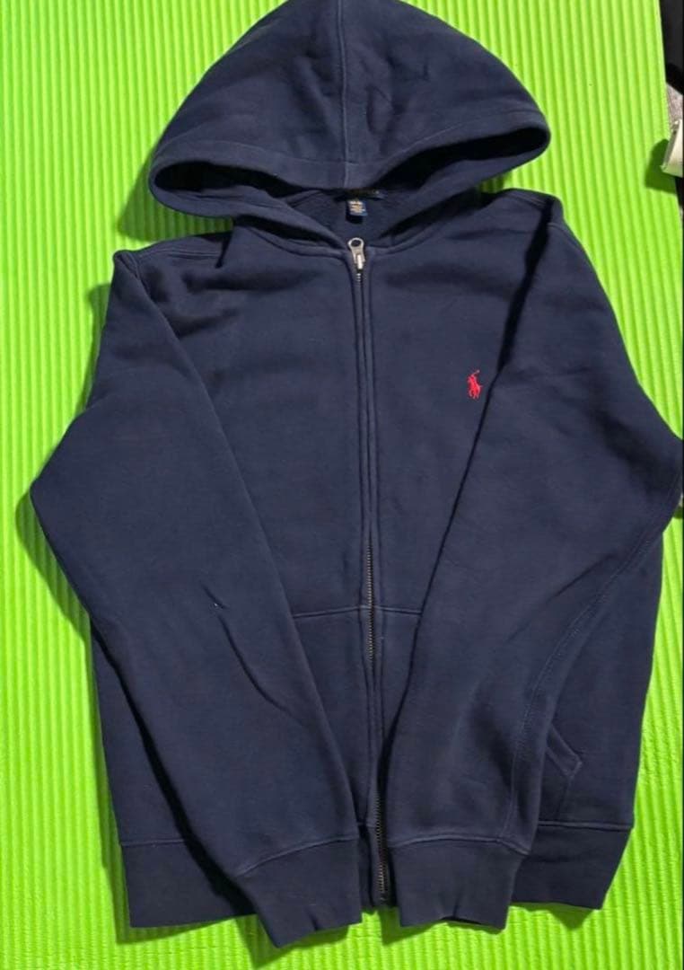 Polo Ralph Lauren フルジップパーカー ネイビー