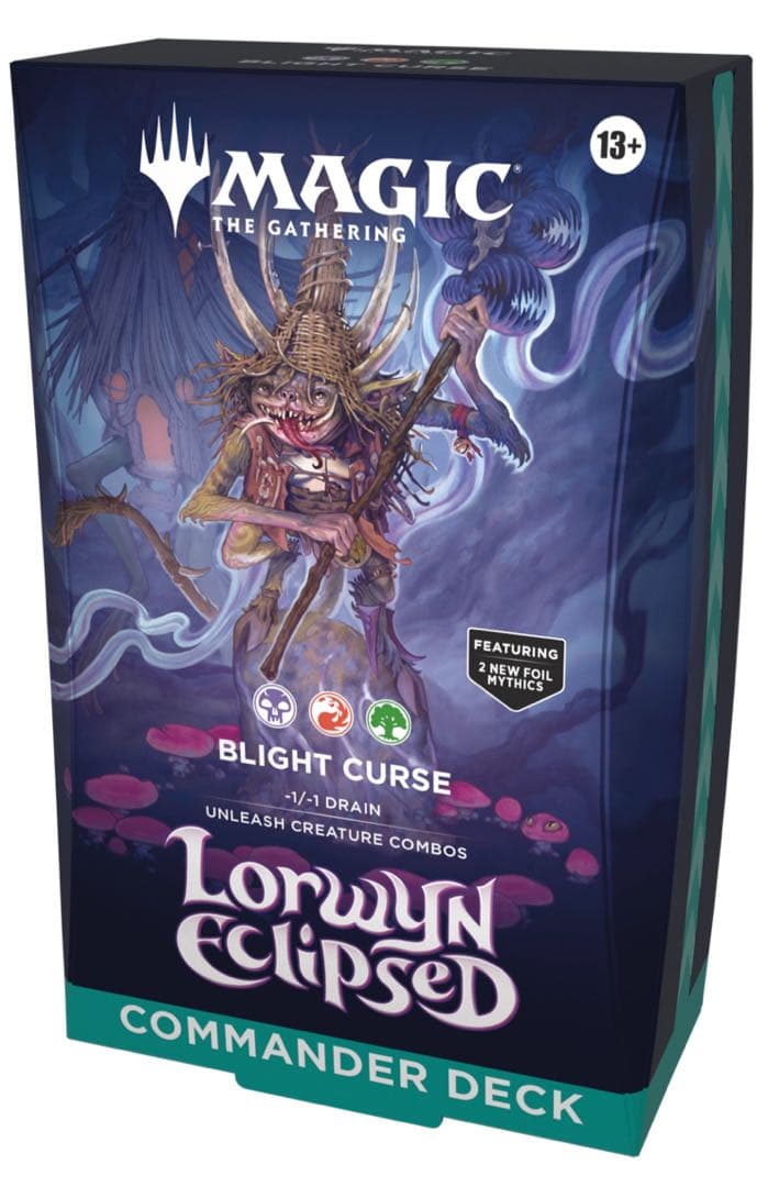 mtg ローウィンの昏明　統率者デッキ　枯朽の呪い　英語　未開封