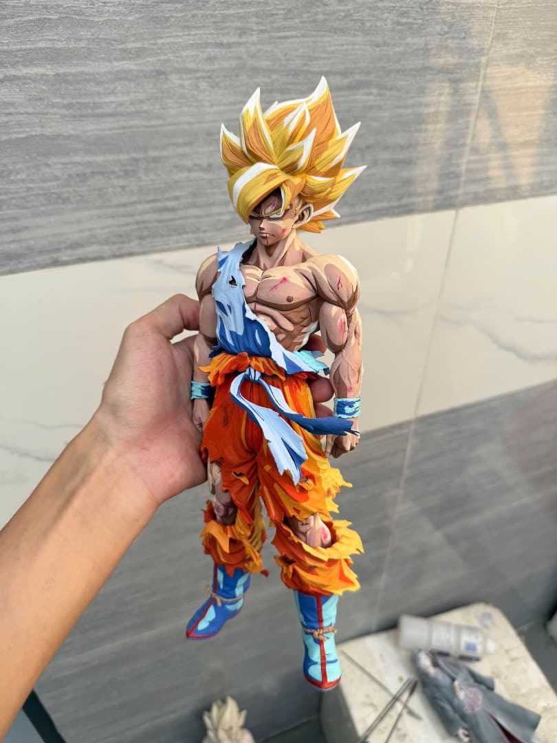 孫悟空 SMSP 2016 リペイント 超サイヤ人 マンガディメンションズ 2D