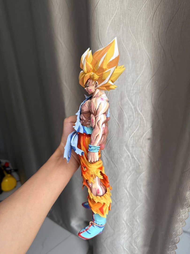 孫悟空 SMSP 2016 リペイント 超サイヤ人 マンガディメンションズ 2D