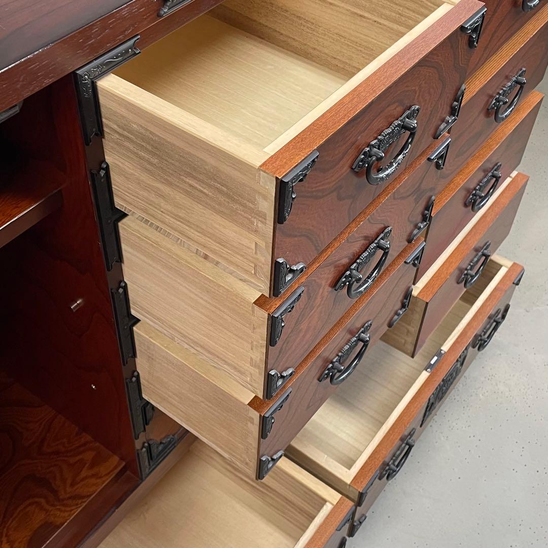 【希少・高級和家具】からくり箪笥　和タンス　和モダン収納　美品