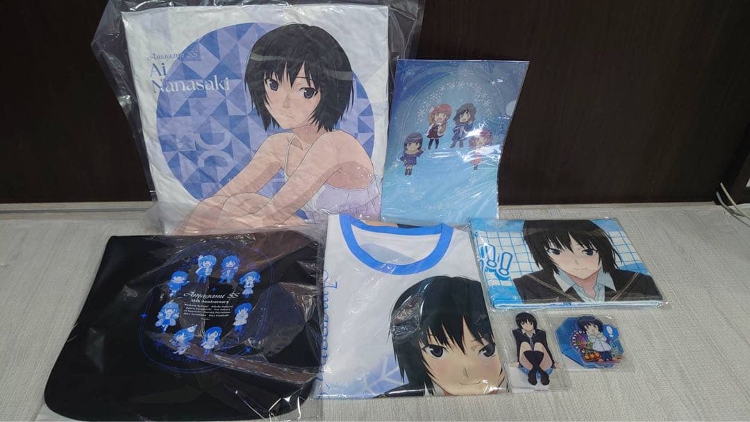 アマガミ15周年イベント七咲逢 イベントグッズ7点セット