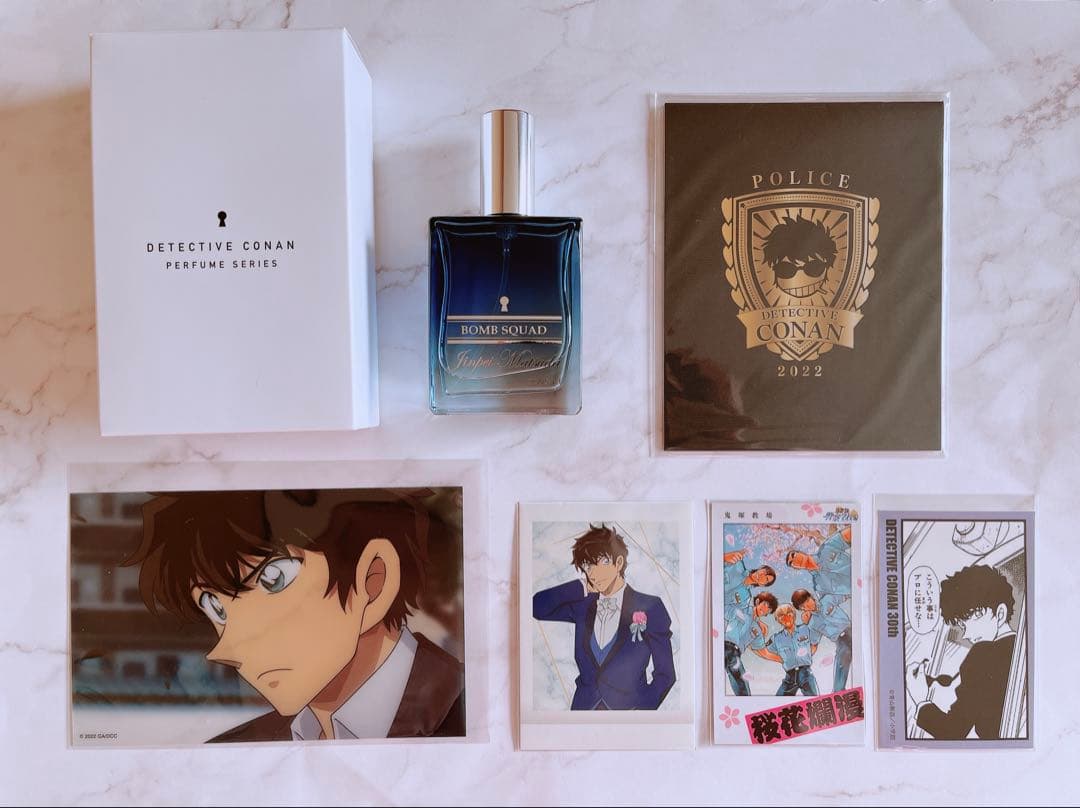 名探偵コナン 松田陣平 香水 ノート ブロマイド ぱしゃこれ チェキ ステッカー