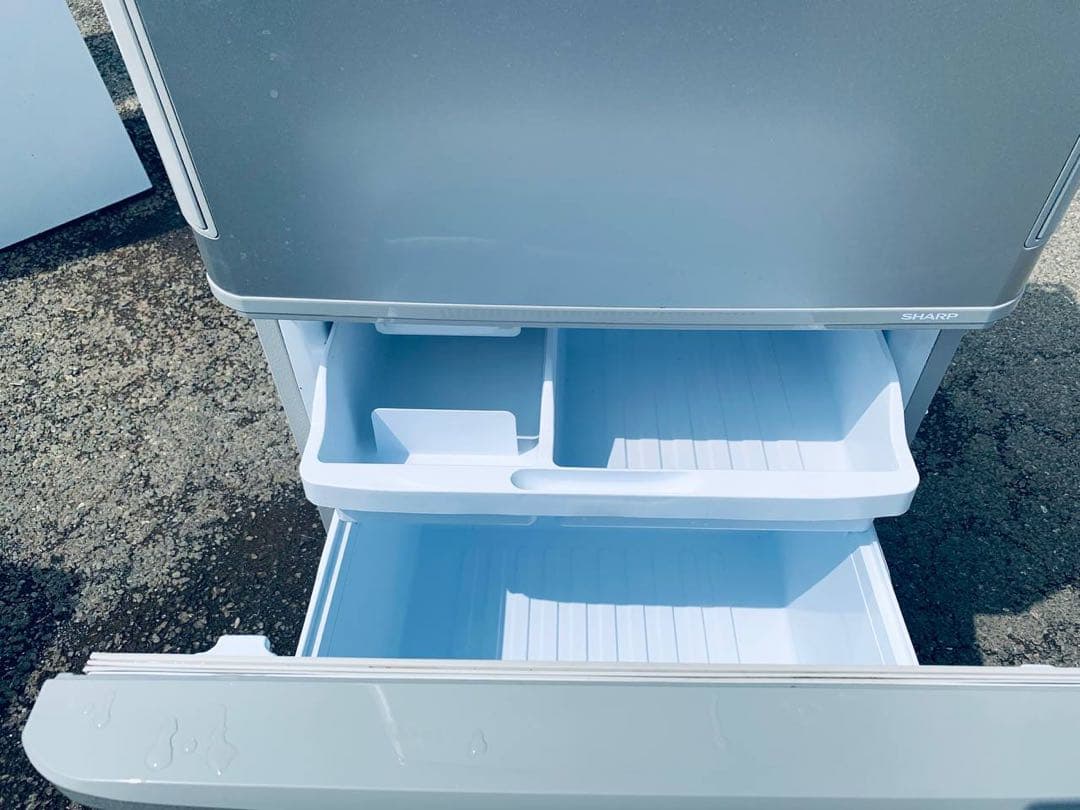 ✅SHARPノンフロン冷凍冷蔵庫✅ ✅SJ-W352F-S✅送料設置無料