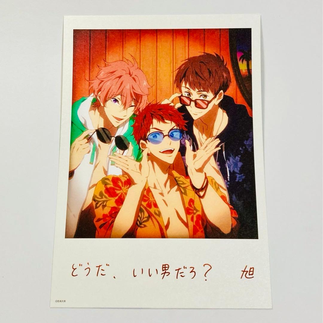 劇場版 Free! 限定特典 A5サイズ大判イラストカード 4枚セット＋応募券
