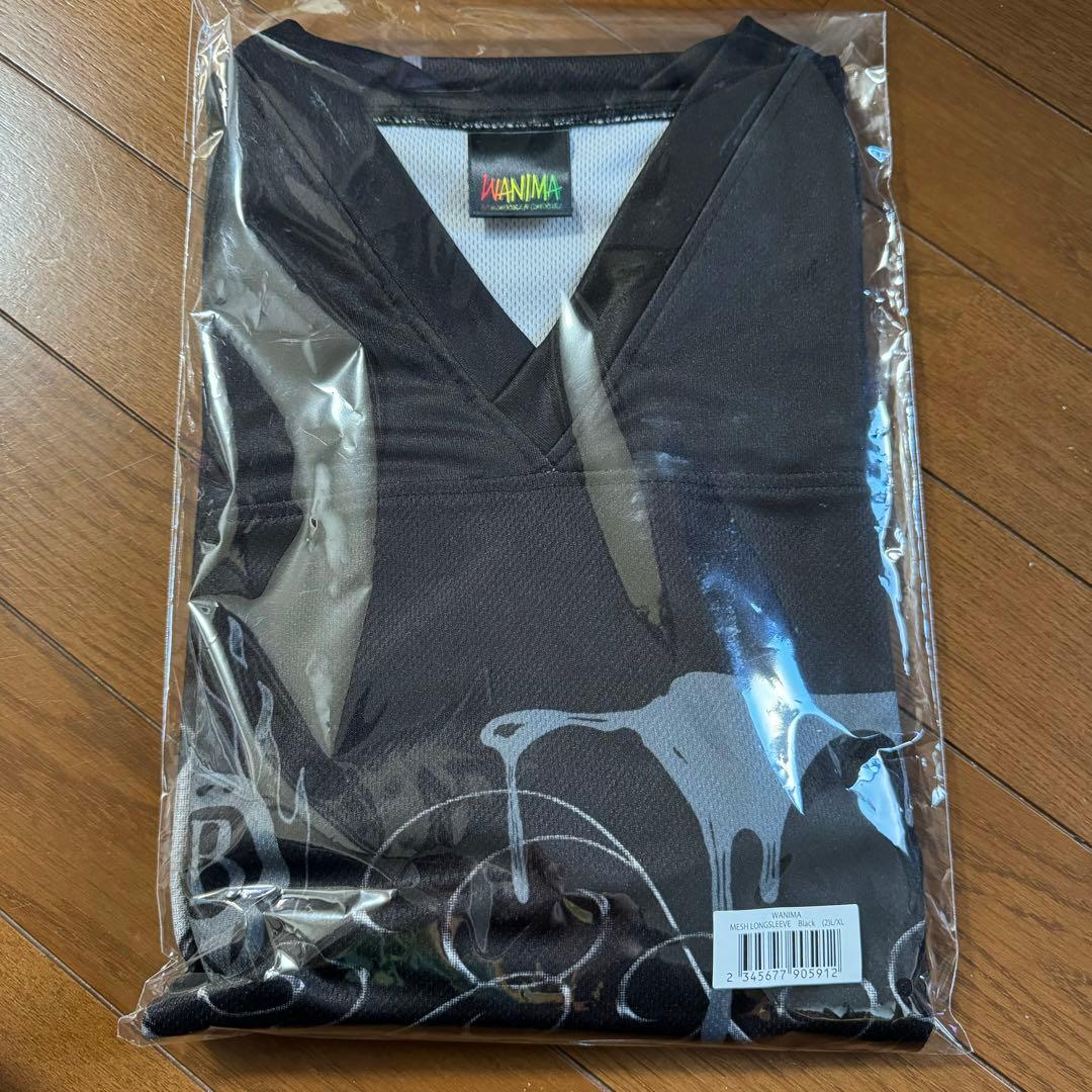 ✳︎限定値下げ中✳︎WANIMA MESH LONGSLEEVE BlackL/XL