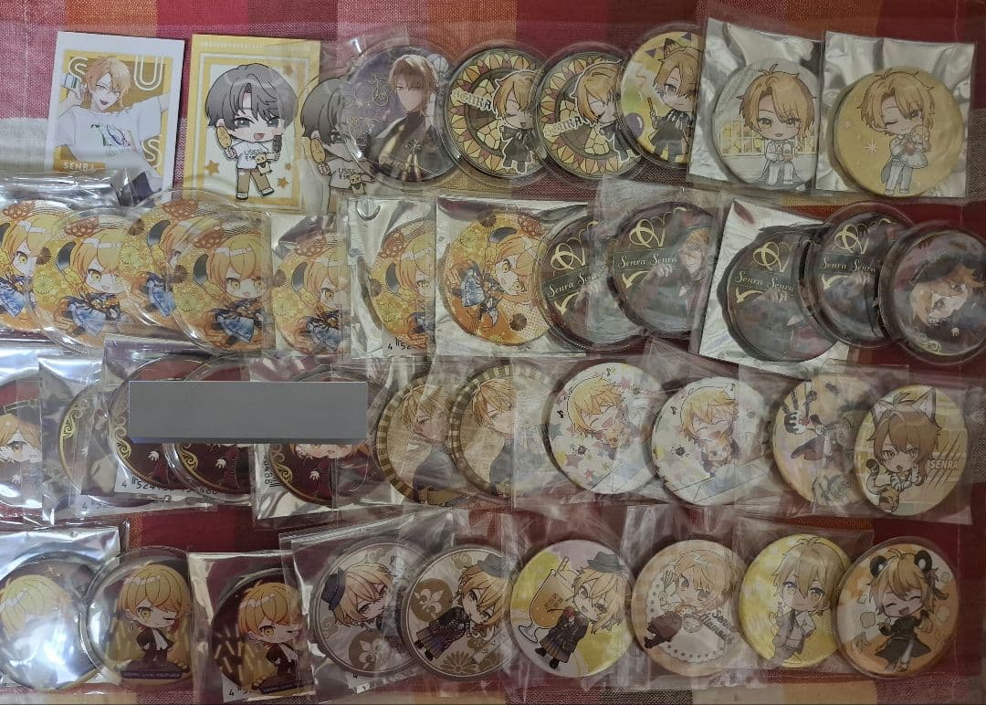 浦島坂田船グッズ　缶バッチ